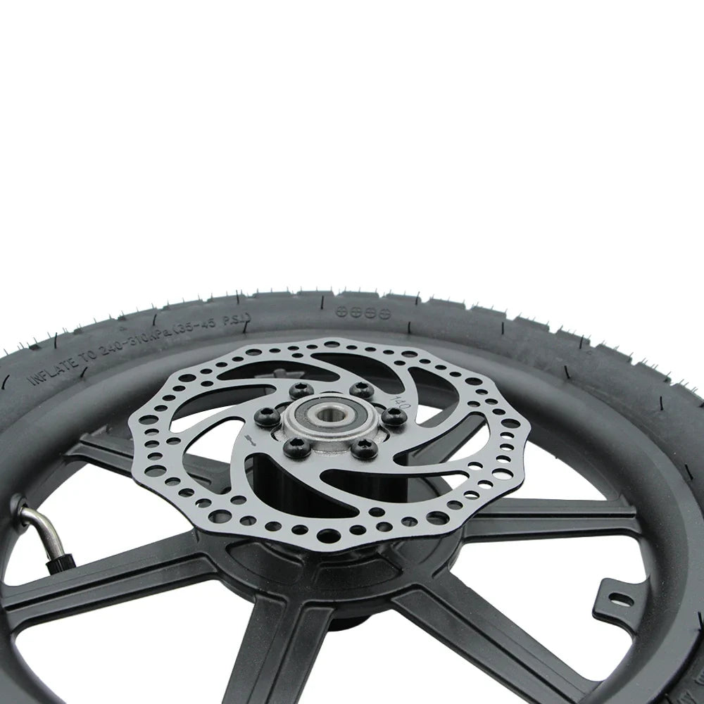 Electric Scooter 14 inch Front Wheel 14x2.125/54-254 Tire Inner Tube with Brake Disc For E-bike Folding Bicycles Tricycle Bike