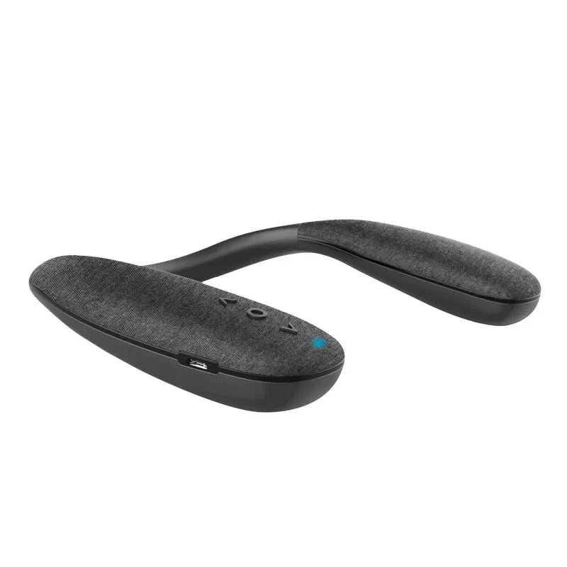 Bluetooth Speakers Neckband Wireless Wearable Speakers Home Outdoor Wireless Speakers 10Hrs True 3D Stereo Sound with Microphone