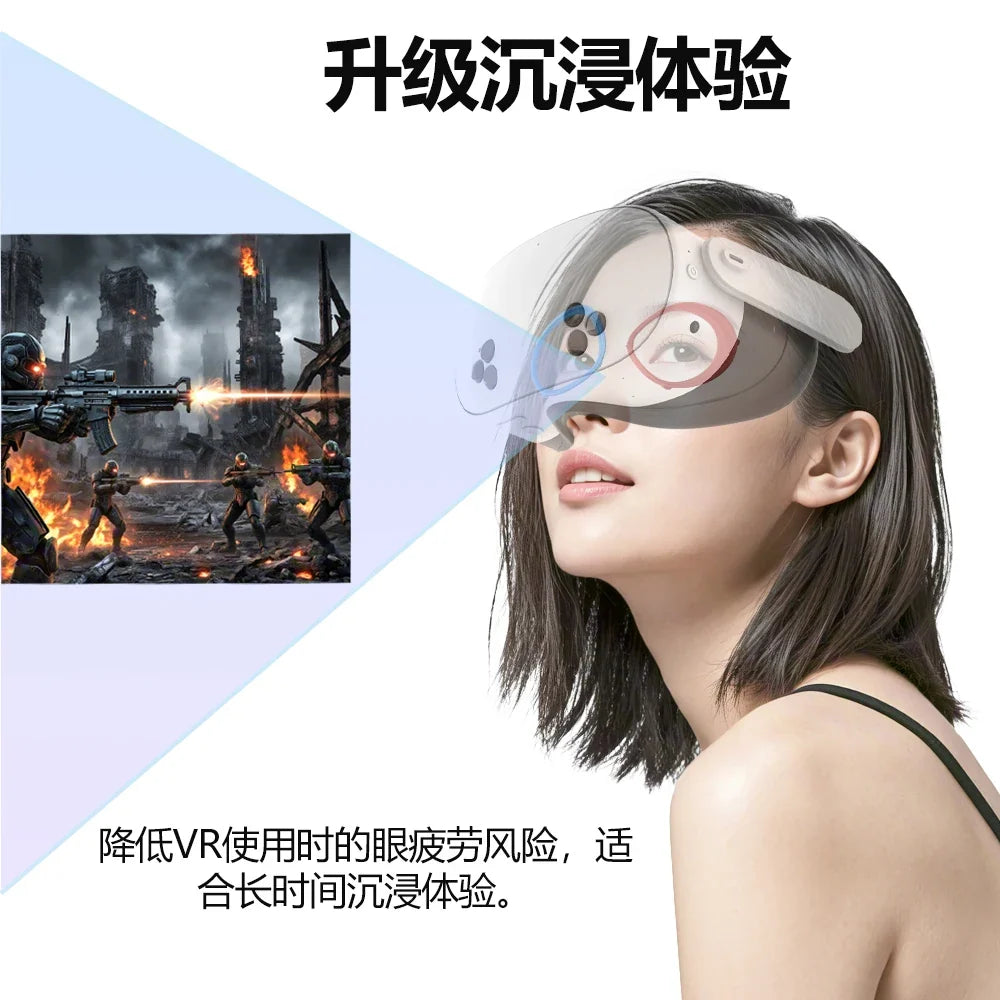 Magnetic VR headsets Eyeglass Frame for Quest 3S/Quest 2 Optical Prescription Lenses Myopic For Meta Quest 3S VR Accessories