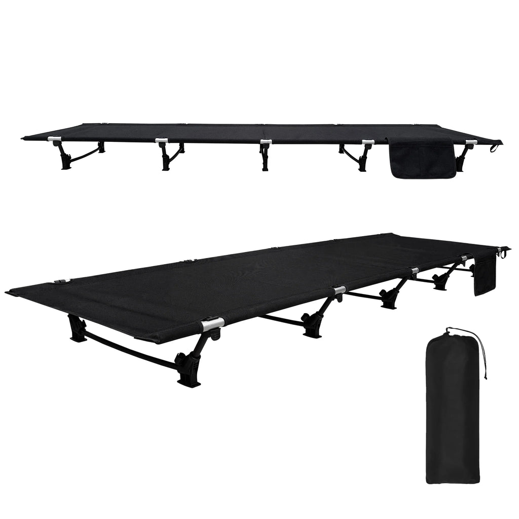 Camping Cot Portable Folding Bed Outdoor Ultralight Compact Tent Bed
