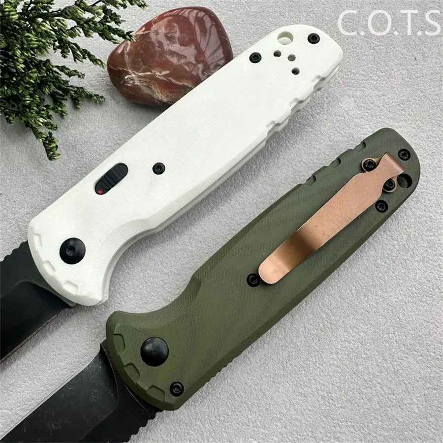 BM 4300 Folding Knife G10 Handle Wilderness Exploration, Hunting