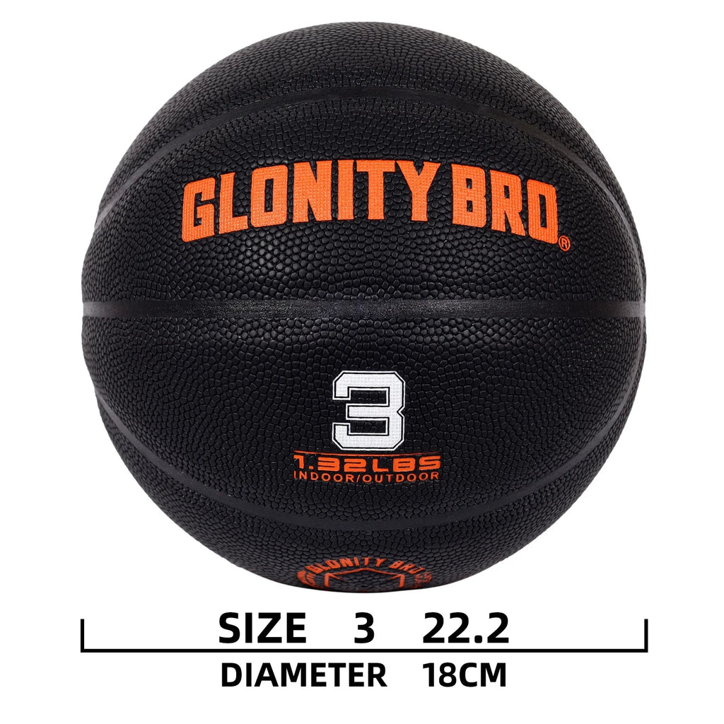 Trainer Small Heavy Ball Size 3 Basketball Ball For Indoor & Outdoor – Improve Dribbling, Passing, Handling & Rebounding Skills