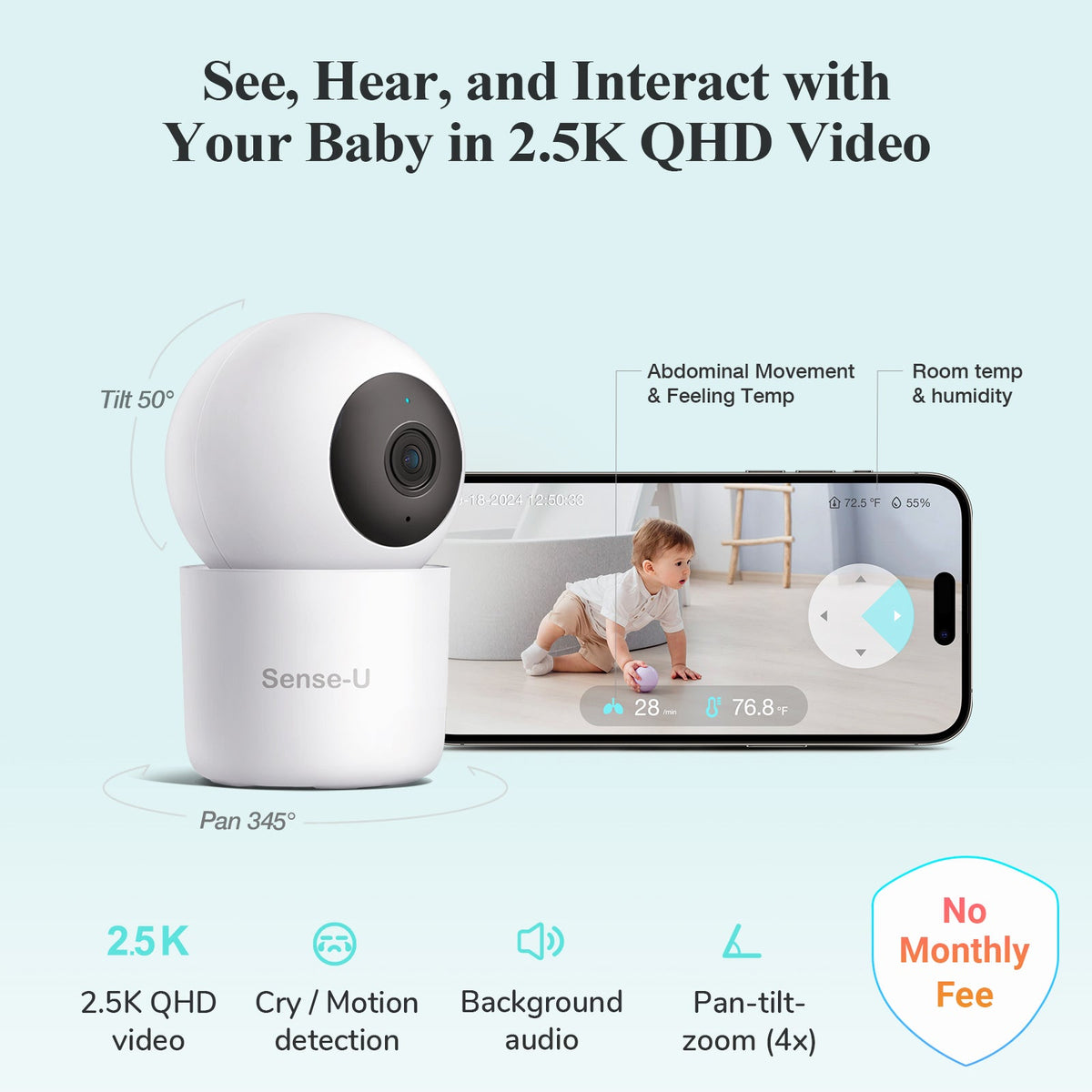 Pro Baby Monitor (Long Range)