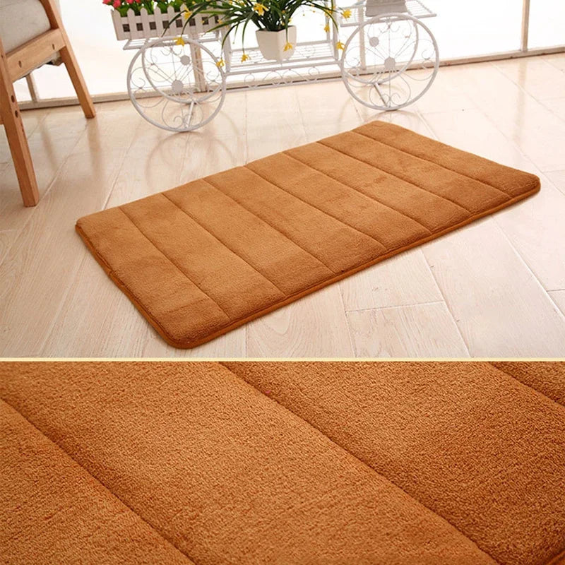 40*60cm Water Absorption Rug Bathroom Mat Indoor Absorbbs Doormat