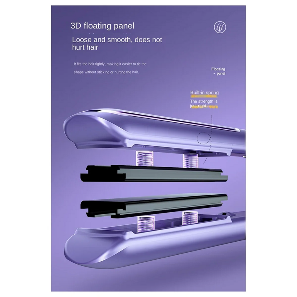 ABUB Electric Ceramic Hair Straightener 5 Temps Mini Straightener