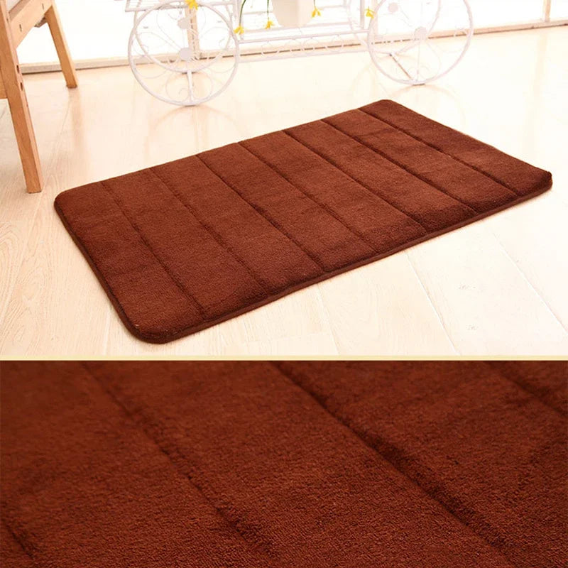 40*60cm Water Absorption Rug Bathroom Mat Indoor Absorbbs Doormat