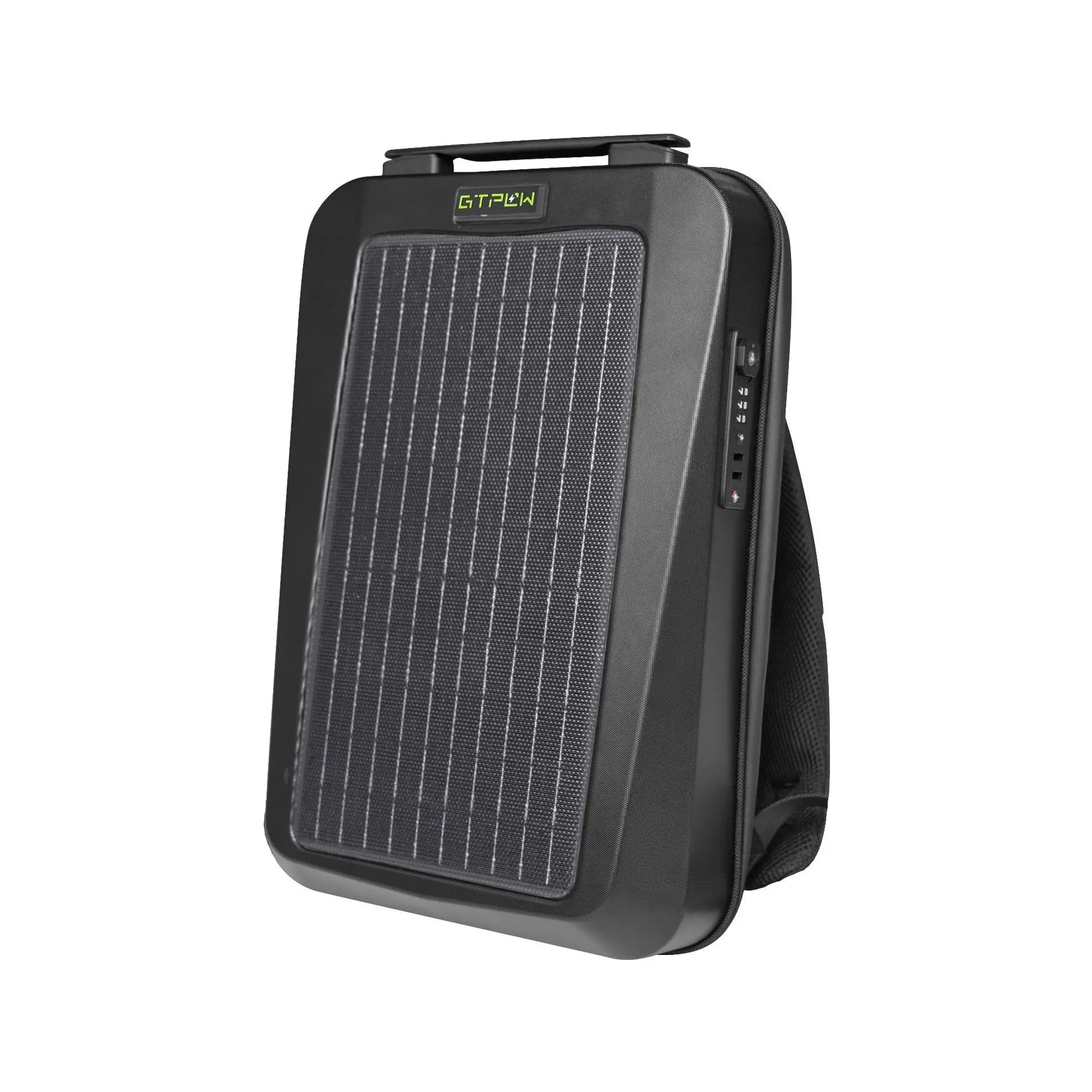 Waterproof solar power generation backpack backpack outdoor mobile phone power bank charging leisure bag