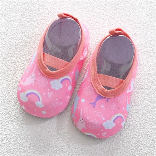 Baby Boy Beach Water Sports Sneakers First Walkers Swimming Aqua Barefoot Shoes Girl Surf Fishing Diving Indoor Outdoor Slippers