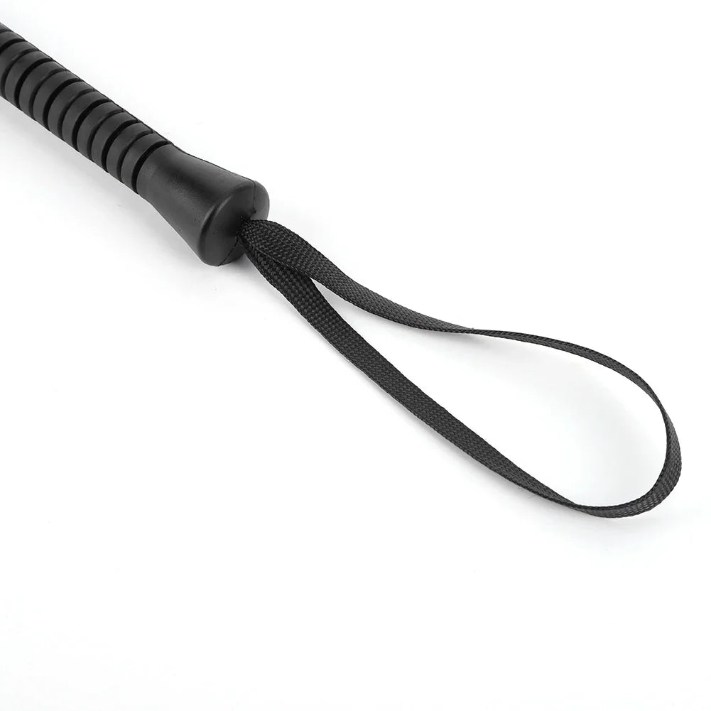 21Inch Riding Crop with Handle Equestrian Training Horse Whip PU Leather Outdoor Portable Pointer for Horses