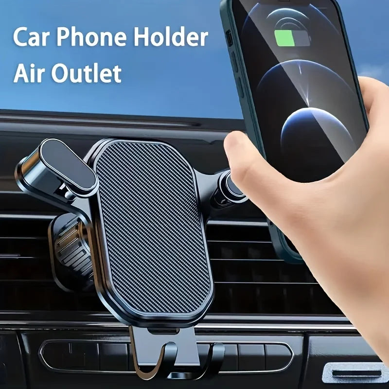 Car Phone Holder Car Air Vent Clip Mount Mobile Cell Stand Smartphone