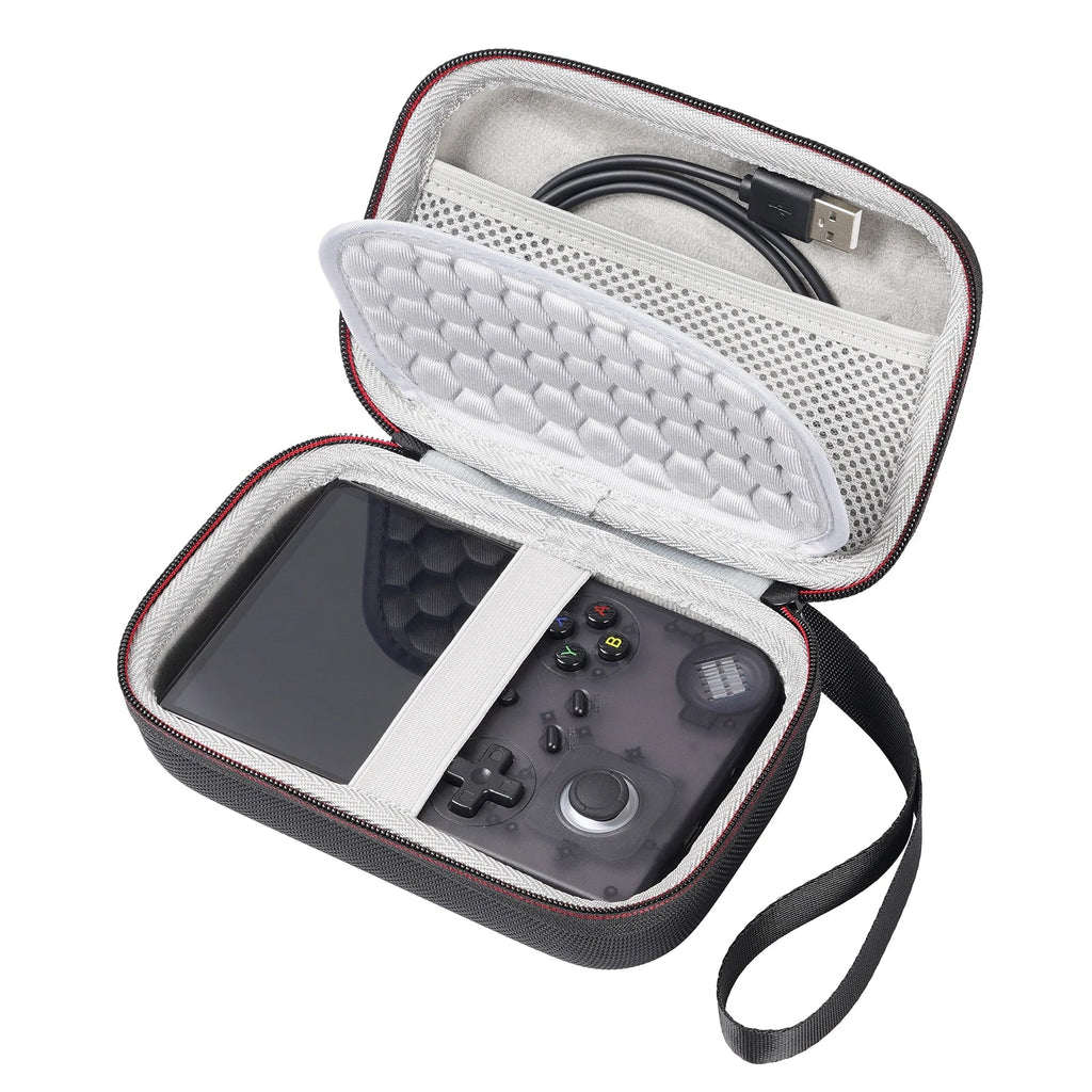 Portable Storage Hard Box Travel Carrying Case bag for Anbernic RG40XXV Retro Handheld Game Console