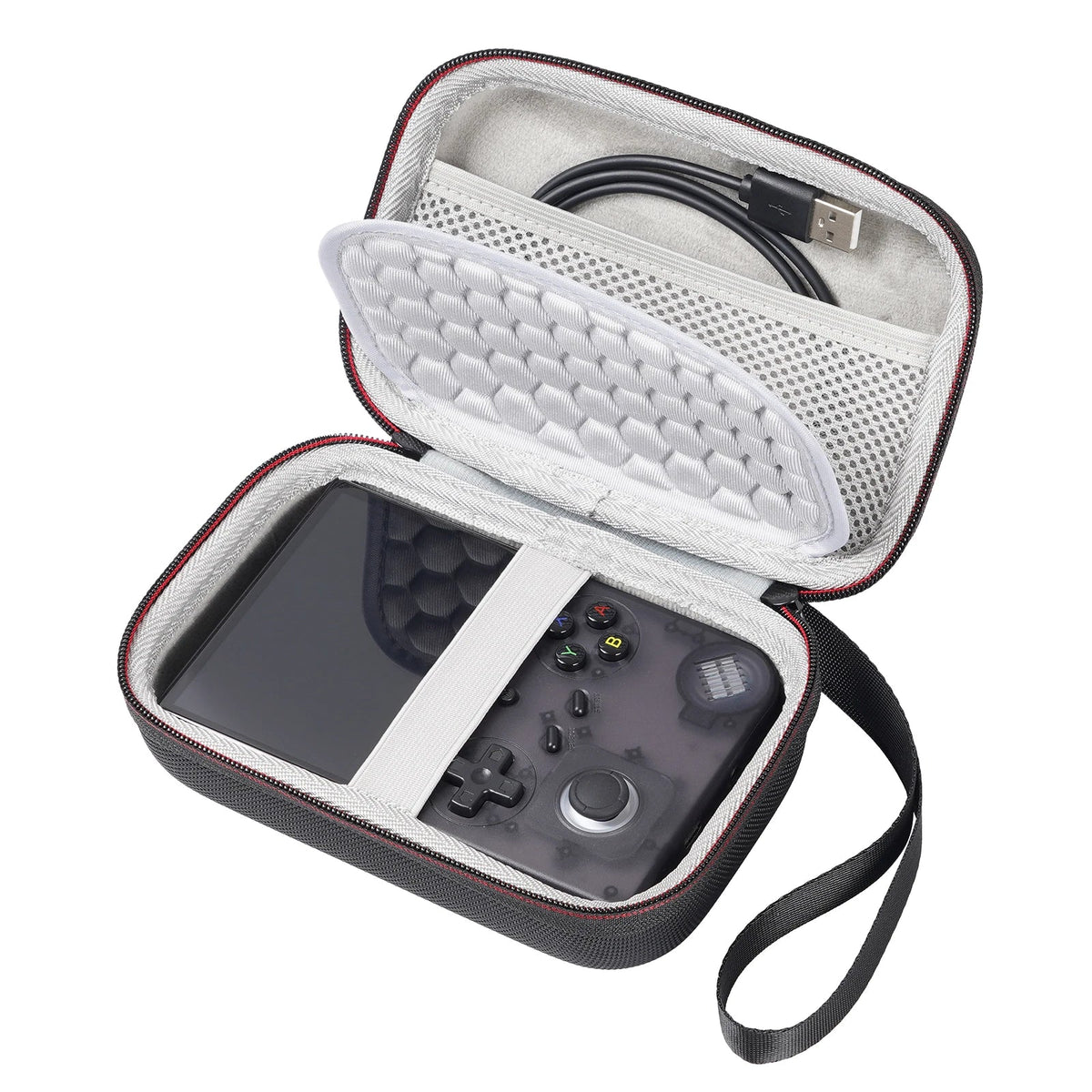 Portable Storage Hard Box Travel Carrying Case bag for Anbernic RG40XXV Retro Handheld Game Console