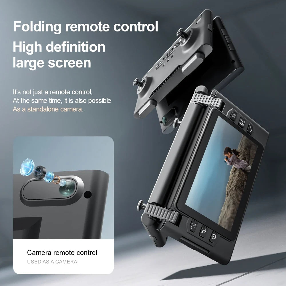 New M66 Drone HD Folding Remote Control with Camera and Screen 5G FPV