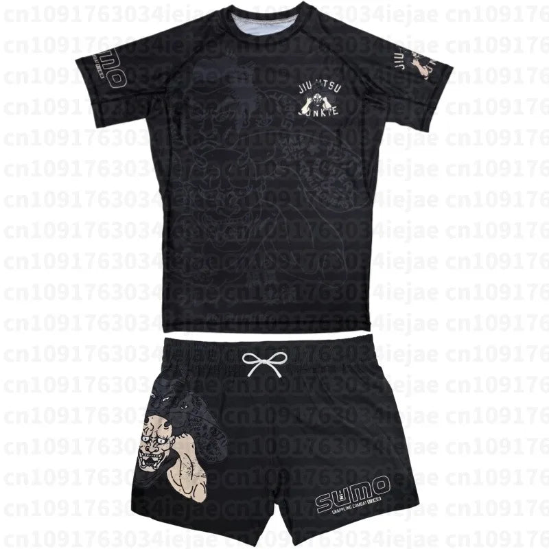 Summer Freestyle Wrestling Set: Breathable, Quick-Drying Y2K Style