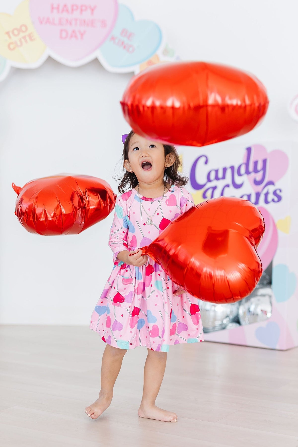 Sucker for You 3/4 Sleeve Pocket Twirl Dress