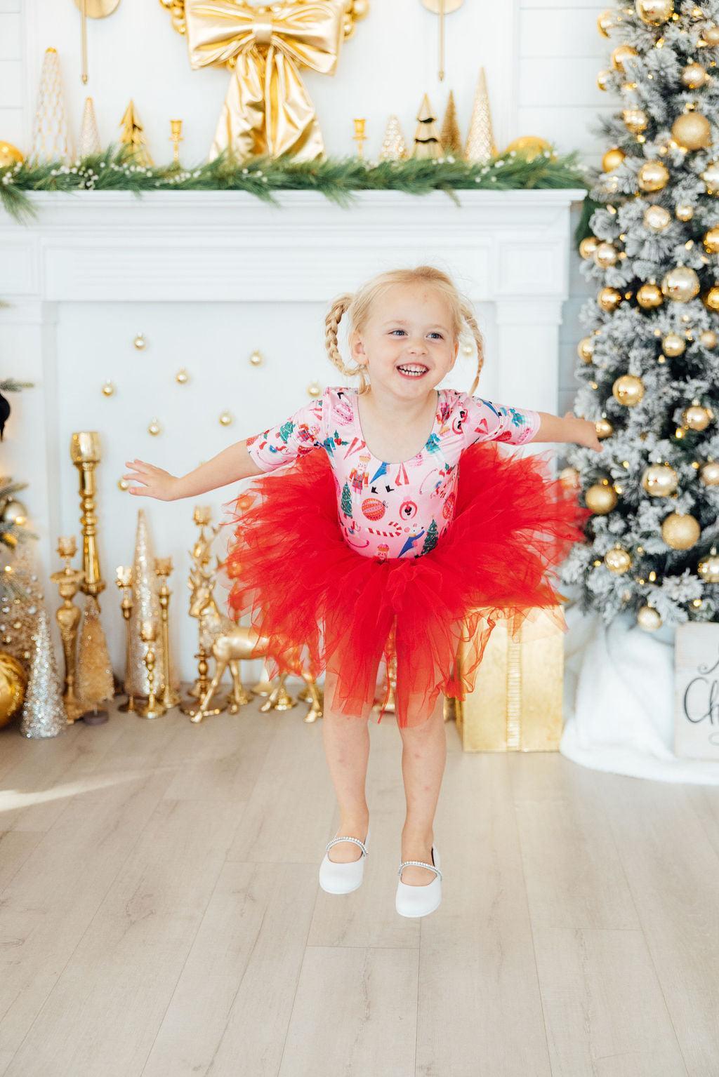Sugarplum Fairy 3/4 Tutu Leotard