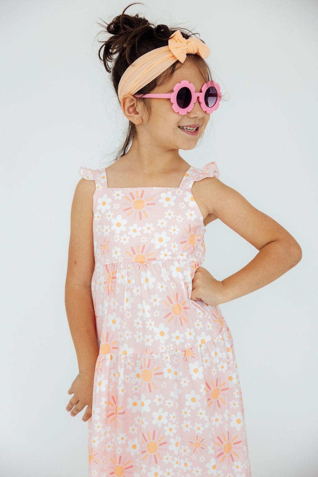 Sweet & Sunny Ruffle Maxi Dress