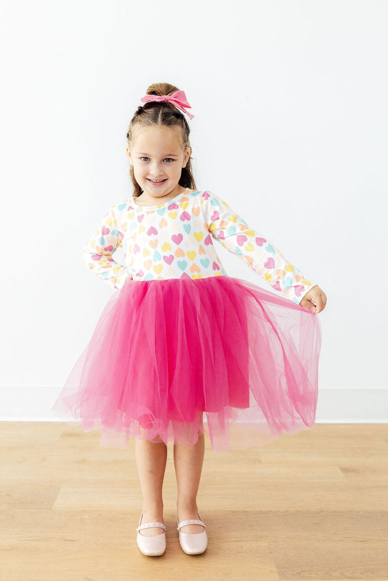 Sweetheart L/S Tutu Dress