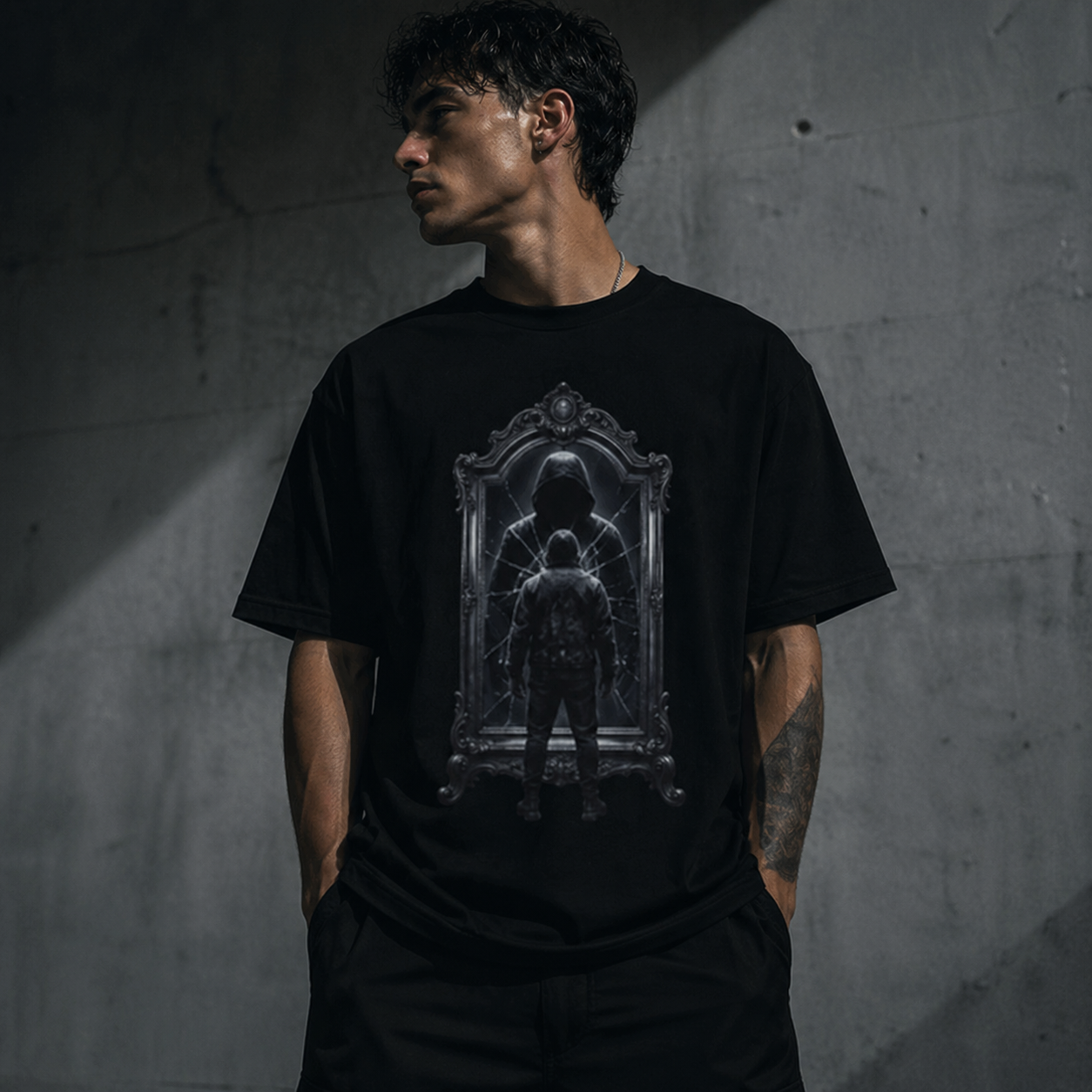 The Battle Is Internal T-Shirt – Premium Black Streetwear Tee | SEEN Collection