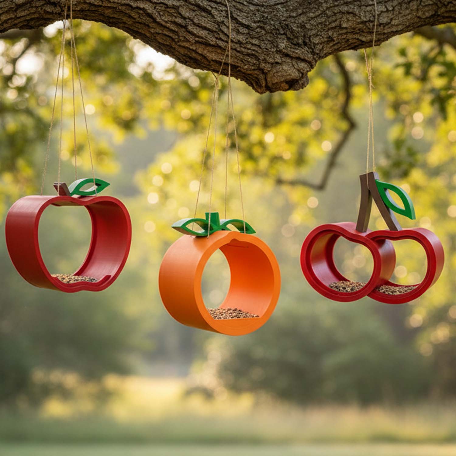 ADG42 Fruit Collection Hanging Bird Feeders