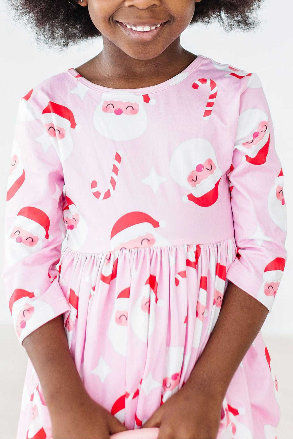 Jingle Bells 3/4 Sleeve Pocket Twirl Dress