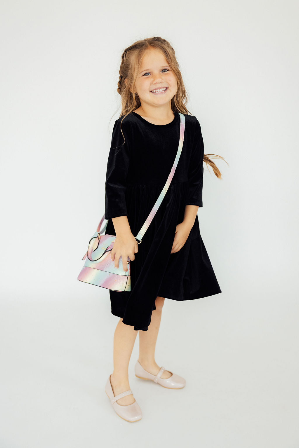 Unicorn Glitter Girl's Crossbody Purse