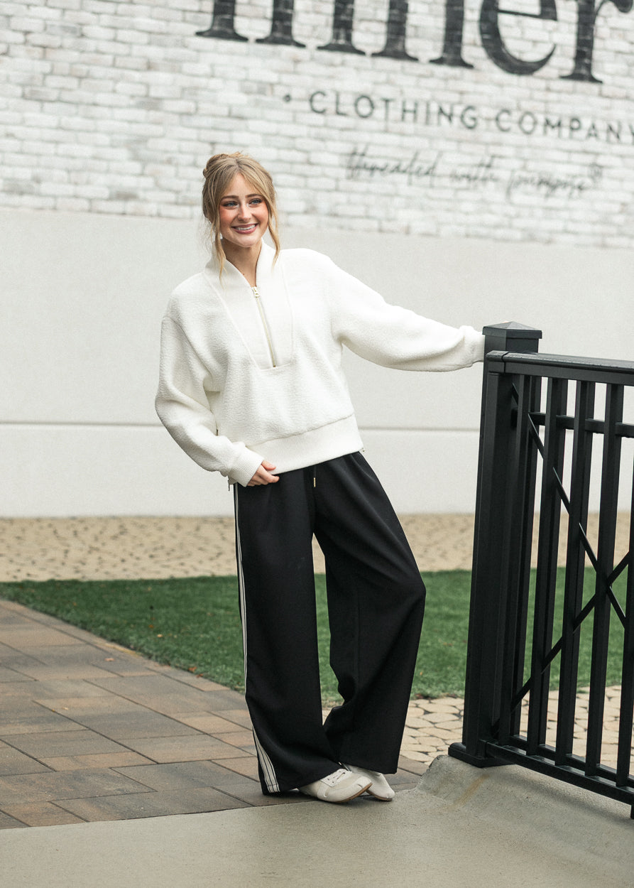 Nina Wide Leg Track Pants