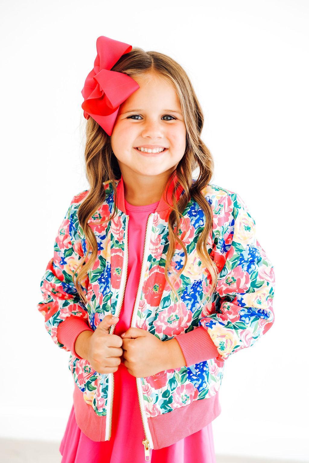 Wildflower Wishes Satin Jacket