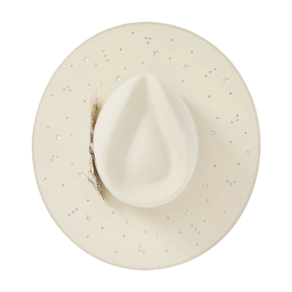 Stetson Night Sky S - Wide Brim Fedora Wool Felt Cowgirl Hat