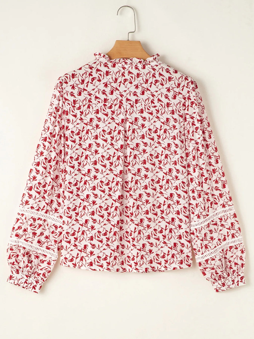 Floral Button Down Long Sleeve Shirt