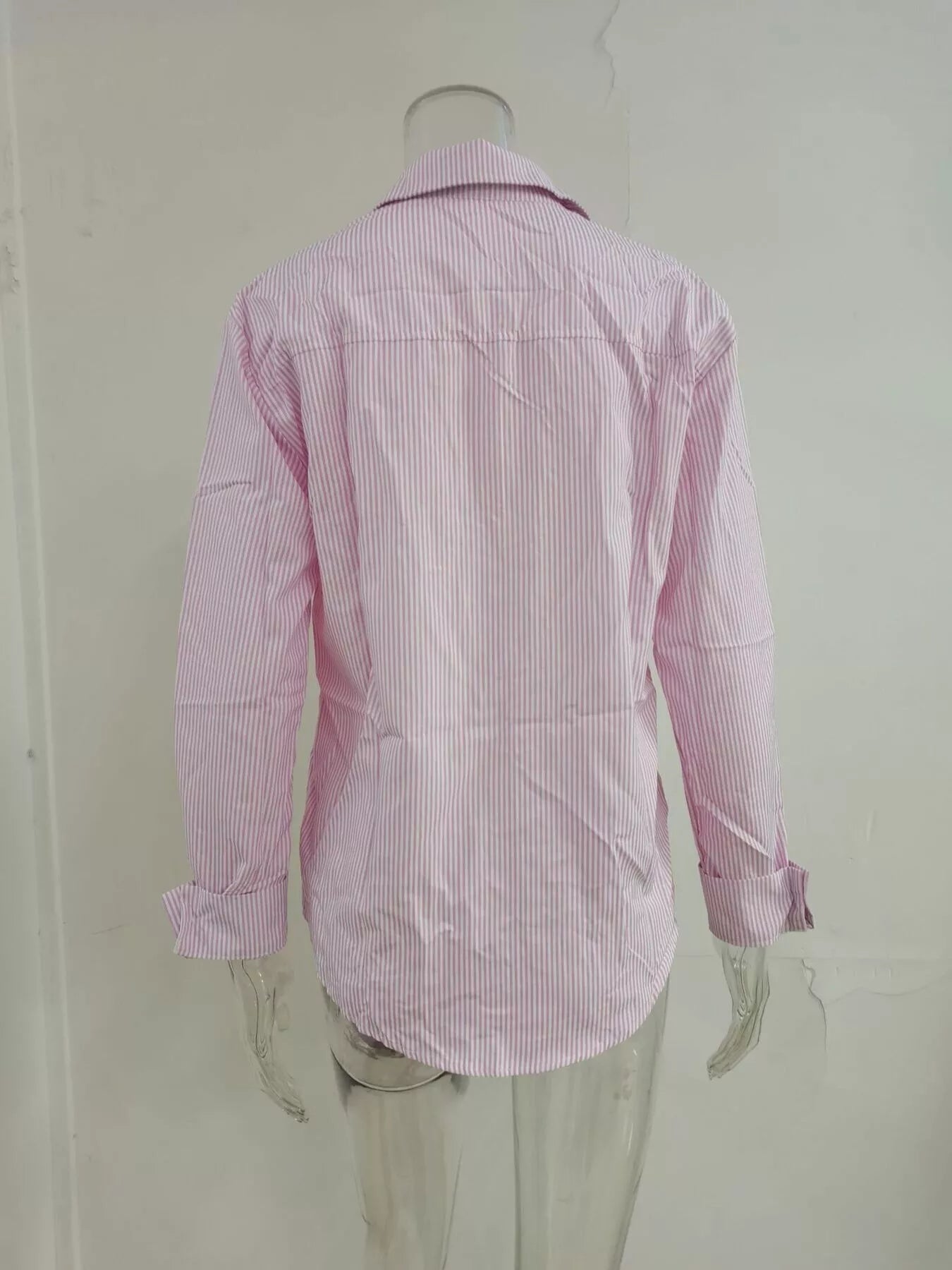 Striped Button-Down Relaxed Fit Shirt