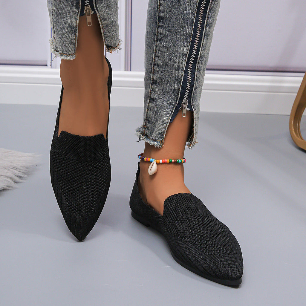 Point Toe Slip-Ons