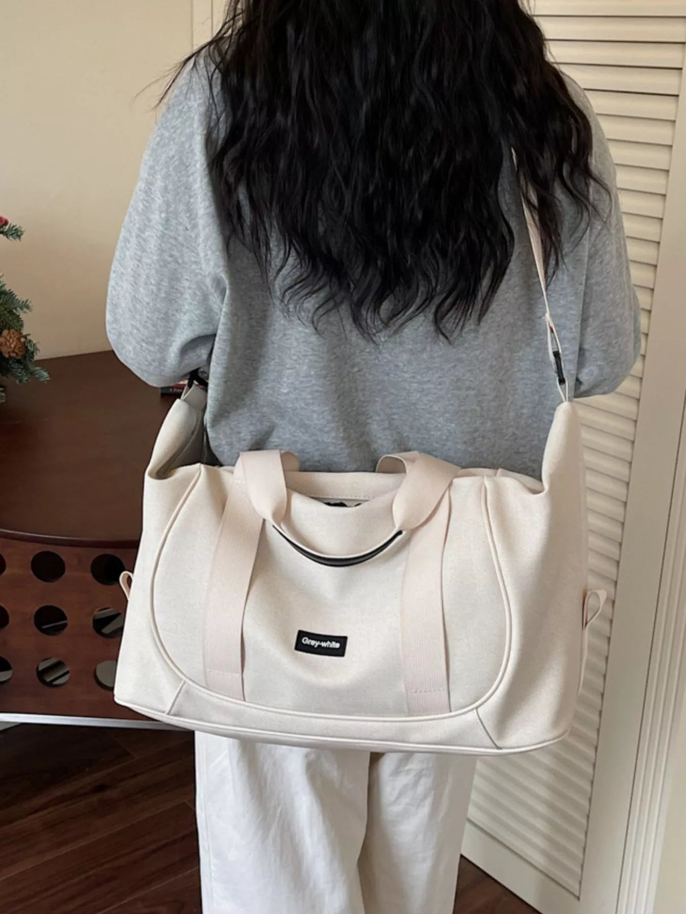 Adjustable Strap Nylon Travel Bag