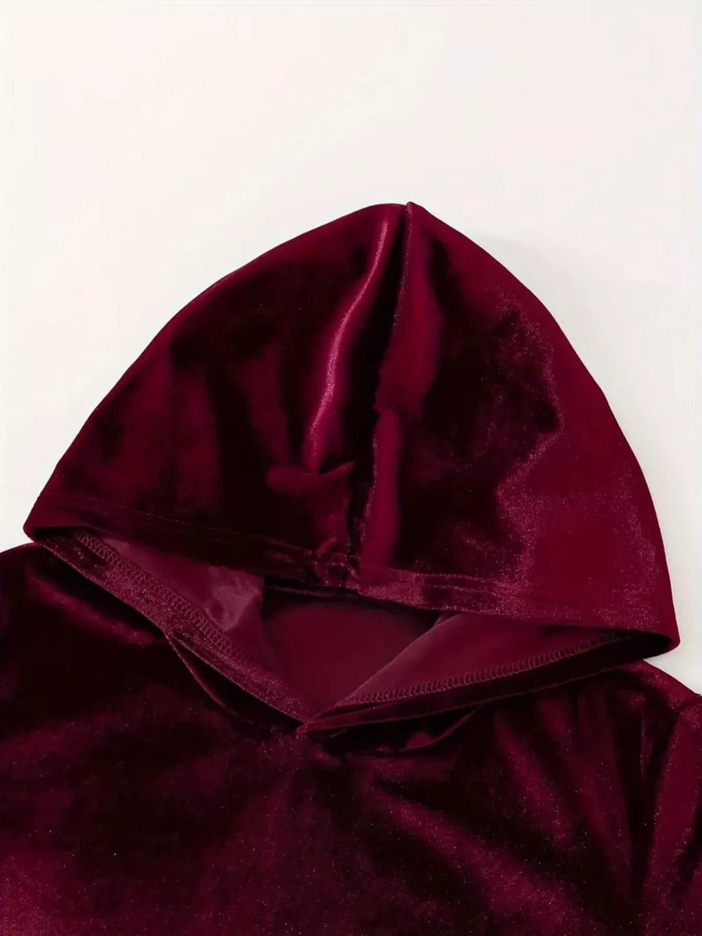 Full Size Velvet Hoodie and Pants Set Plus Size