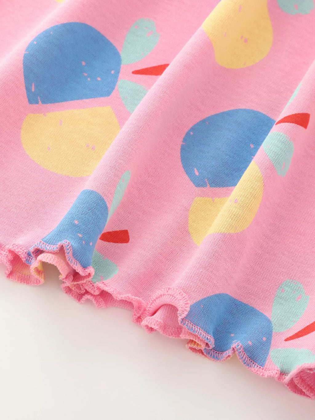 Children's Printed Short Sleeve Dress