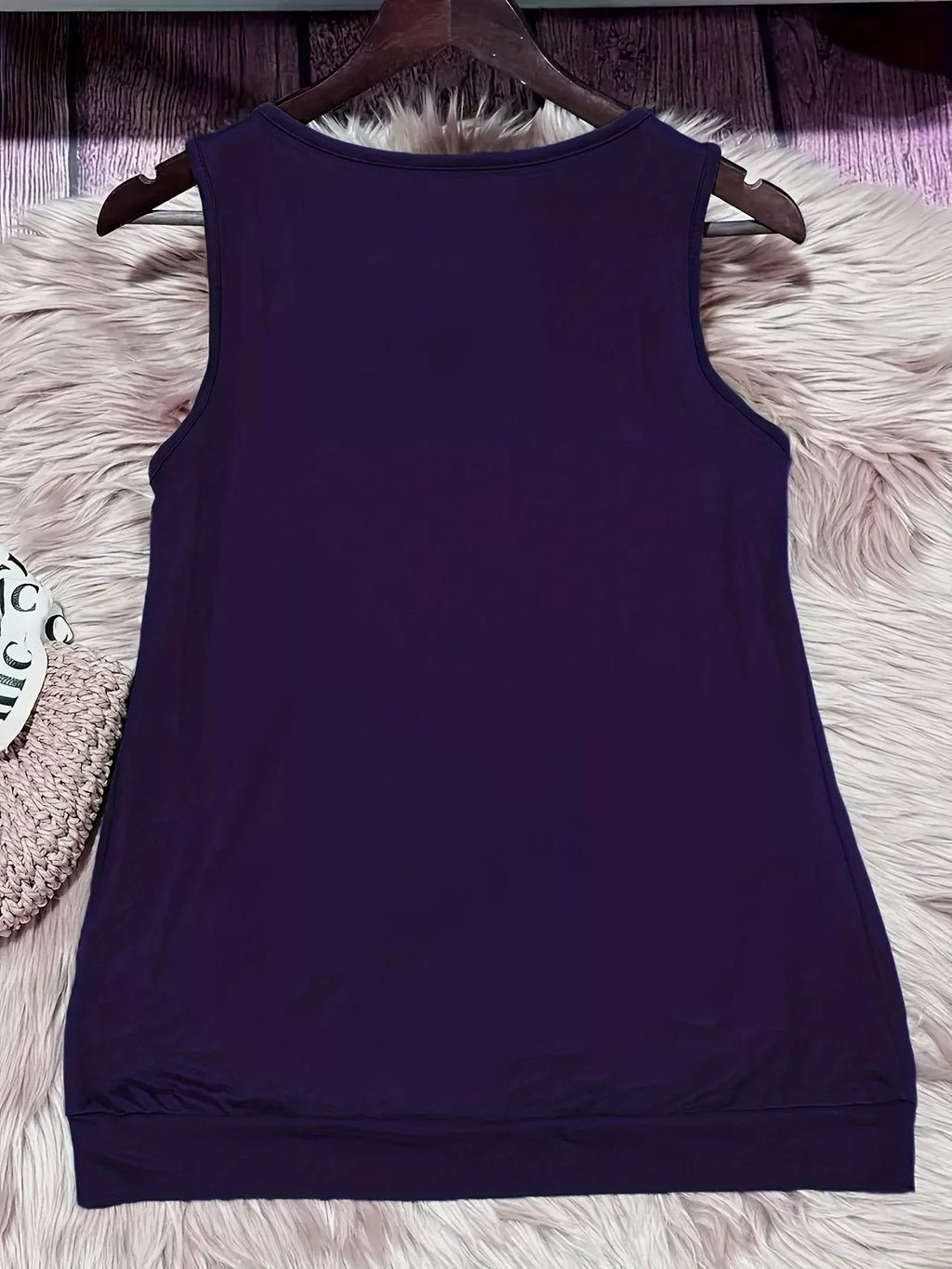 Eyelet Detail Ruched Tank