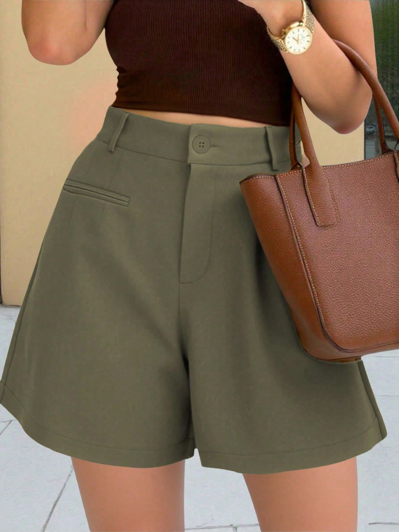 High-Waisted Shorts