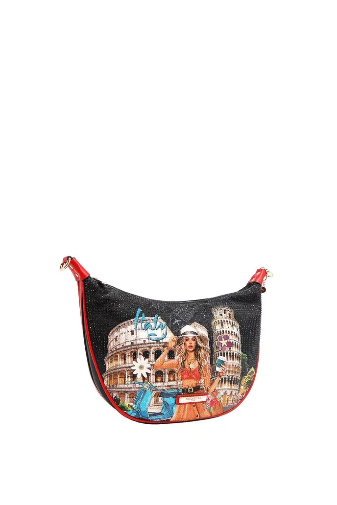 Nicole Lee USA Martha Travels Italy Shoulder Bag