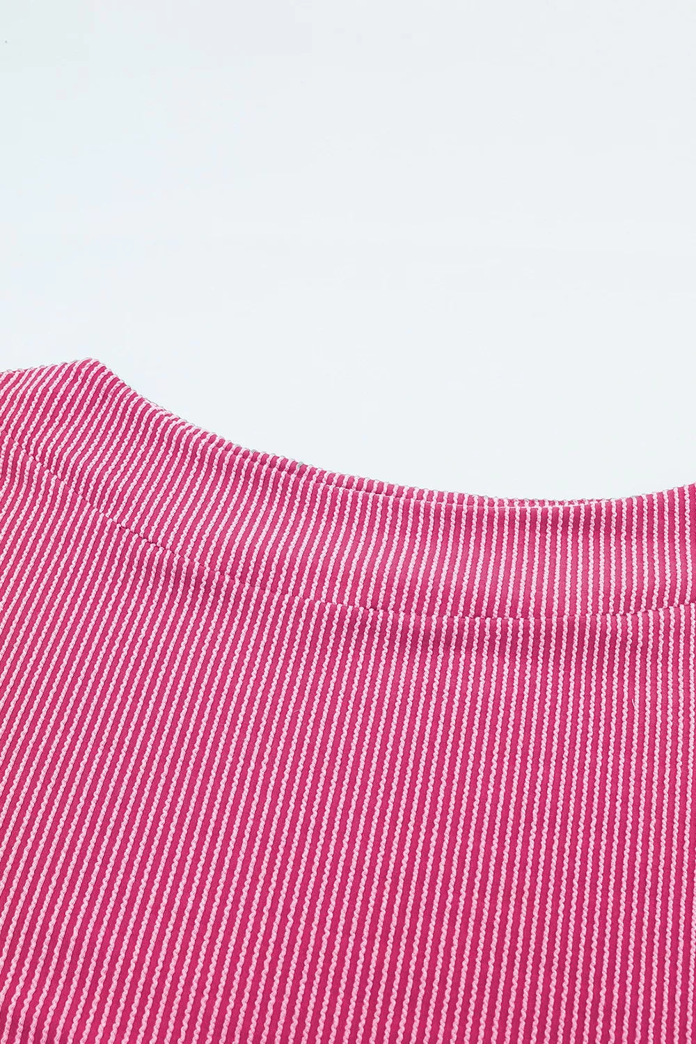 Ribbed Knit Off-Shoulder Blouse