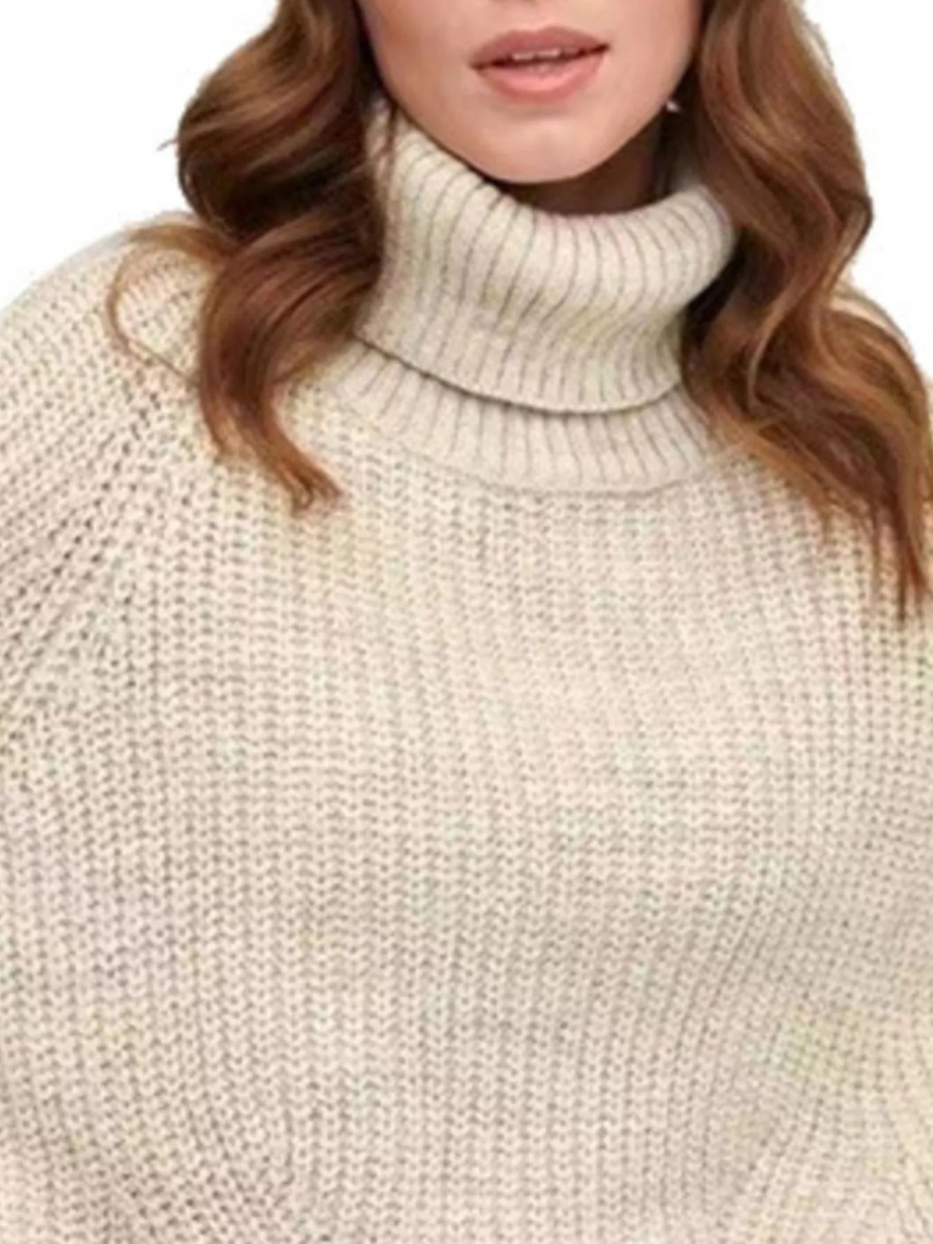 Turtleneck Long Sleeve Sweater