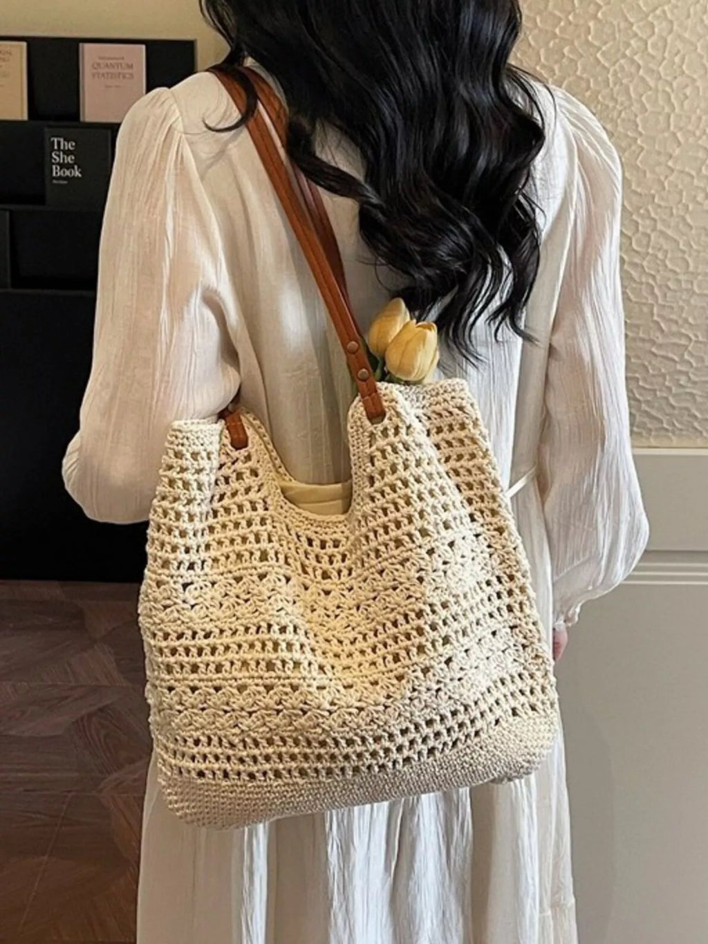 Crochet Knitted Shoulder Bag
