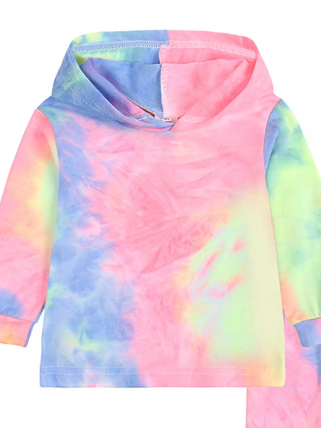 Children's Tie-Dye Hoodie and Pants Set