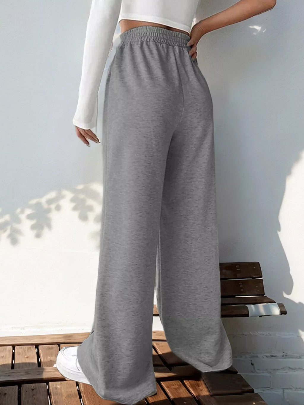 Wide Leg High Waist Pants