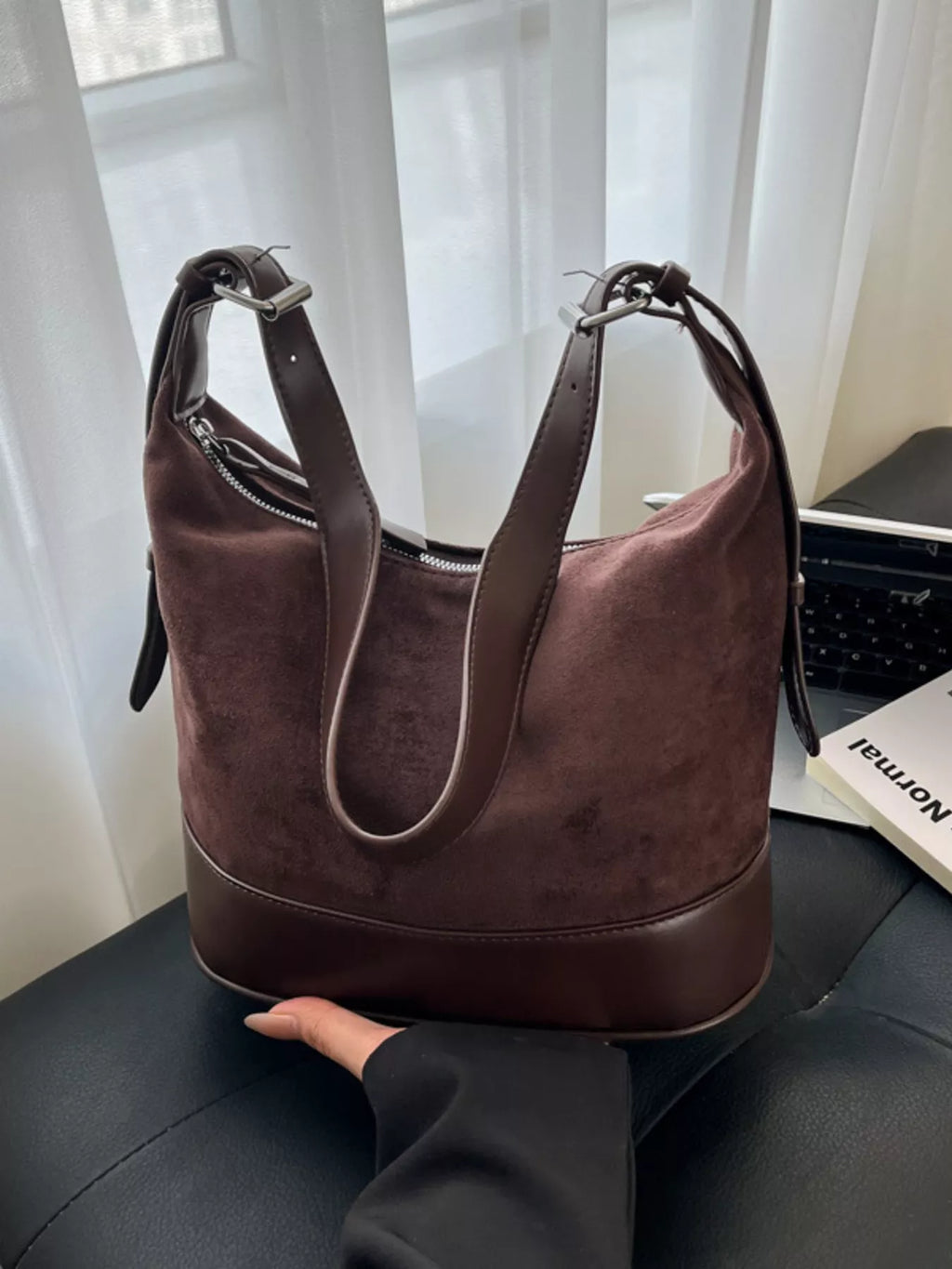 Adjustable Strap Tote Bag
