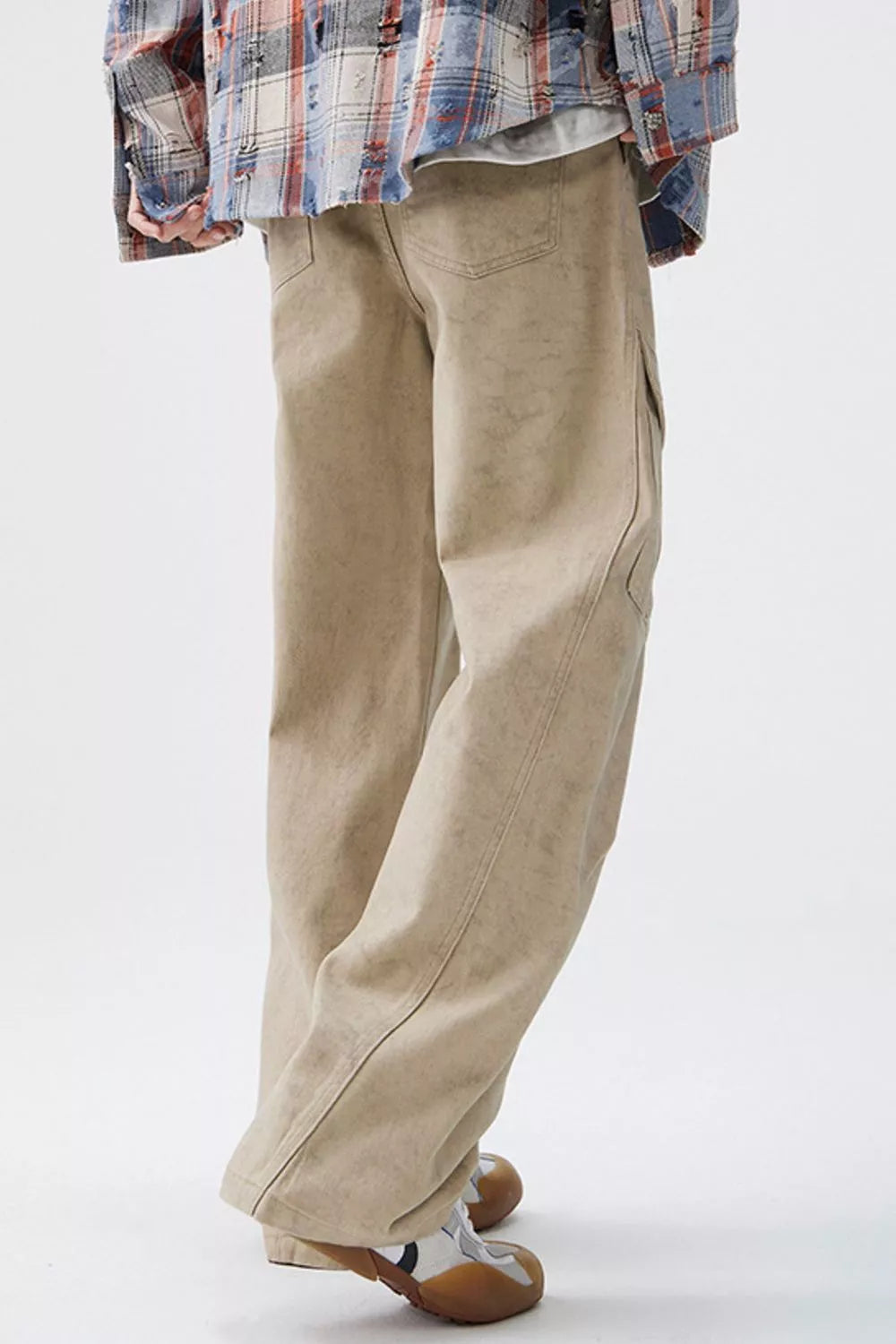 Men's Wide Leg Cargo Pants