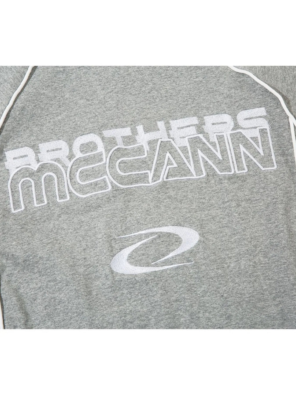 Men's Contrast Stitching Round Neck Letter Graphic T-Shirt