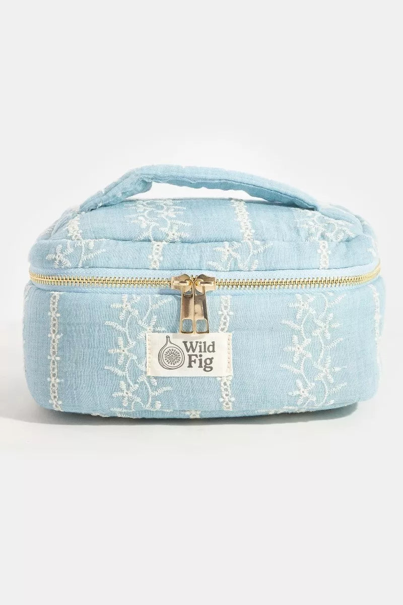 Fame Flower Vine Pattern Makeup Case Cosmetic Bag