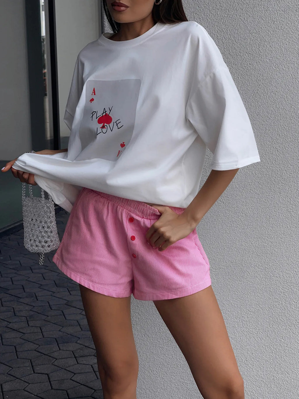 Graphic Round Neck Half Sleeve T-Shirt