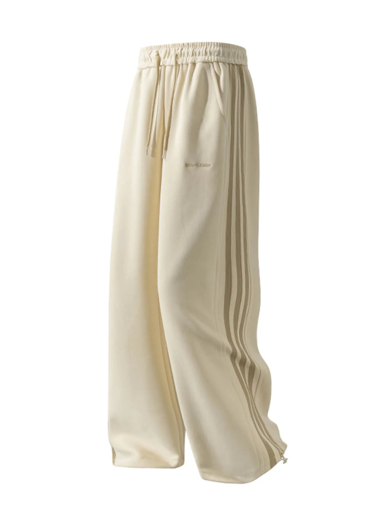 Men's Plus Size Relaxed Fit Pants with Side Stripes