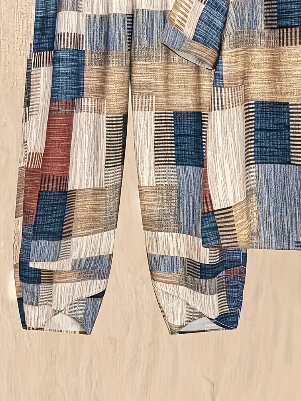 Printed Half Sleeve Top and Pants Set